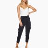 Clothing Ramy Brook | Ramy Brook Shop All Satin Pocket Allyn Paper Bag Waist Pant