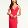 Clothing Ramy Brook | Ramy Brook Bea Slit Maxi Dress Sale Riviera Pink