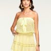 Swim Ramy Brook | Ramy Brook Lizzie Coverup Mini Dress All New Arrivals Pineapple