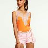 Clothing Ramy Brook | Ramy Brook All New Arrivals Jasper V-Neck Tank Top Zinnia