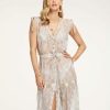 Swim Ramy Brook | Ramy Brook Shop All Printed Zoya Coverup Maxi Dress Neutral