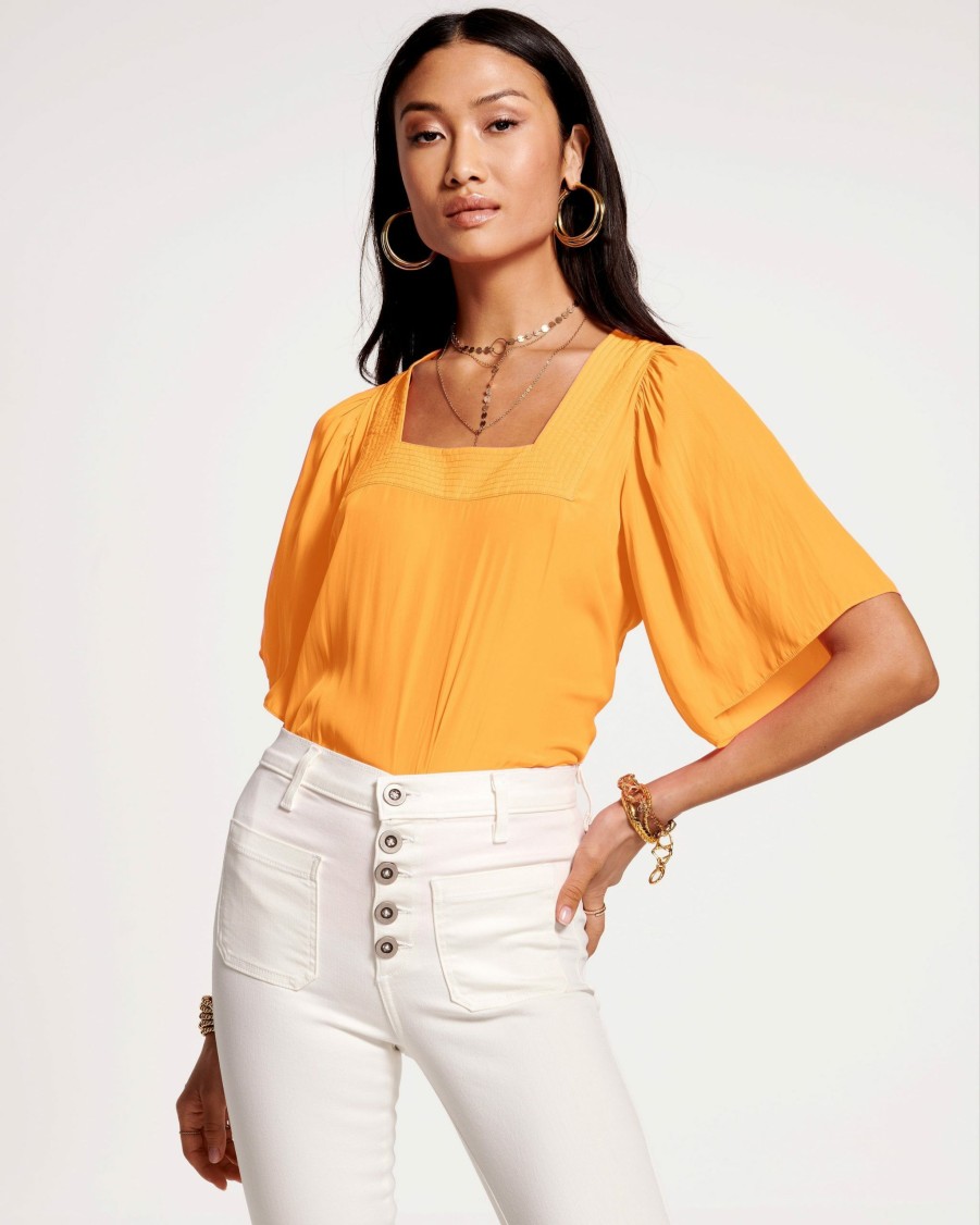 Clothing Ramy Brook | Ramy Brook All New Arrivals Exclusive Kit Top Radiant Yellow