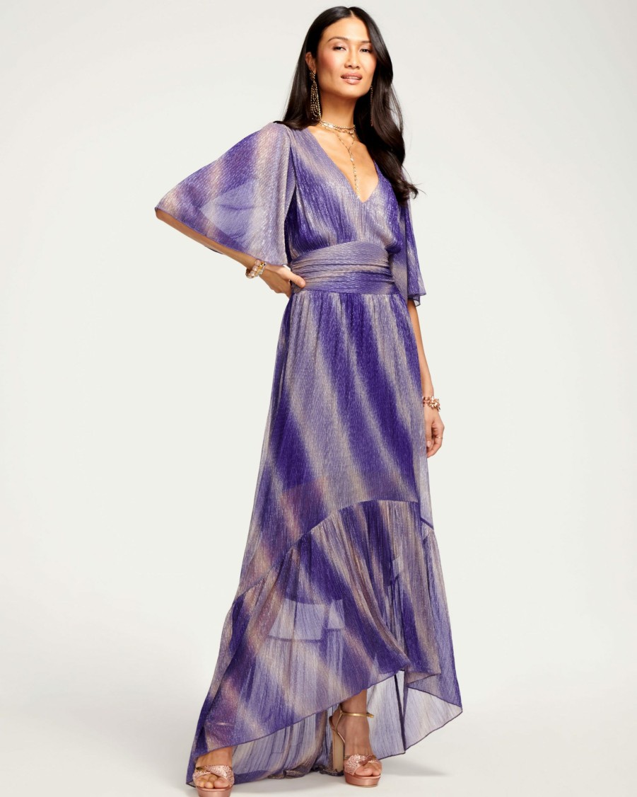 Dresses Ramy Brook | Ramy Brook All New Arrivals Alex V-Neck Maxi Dress Pale Lavender