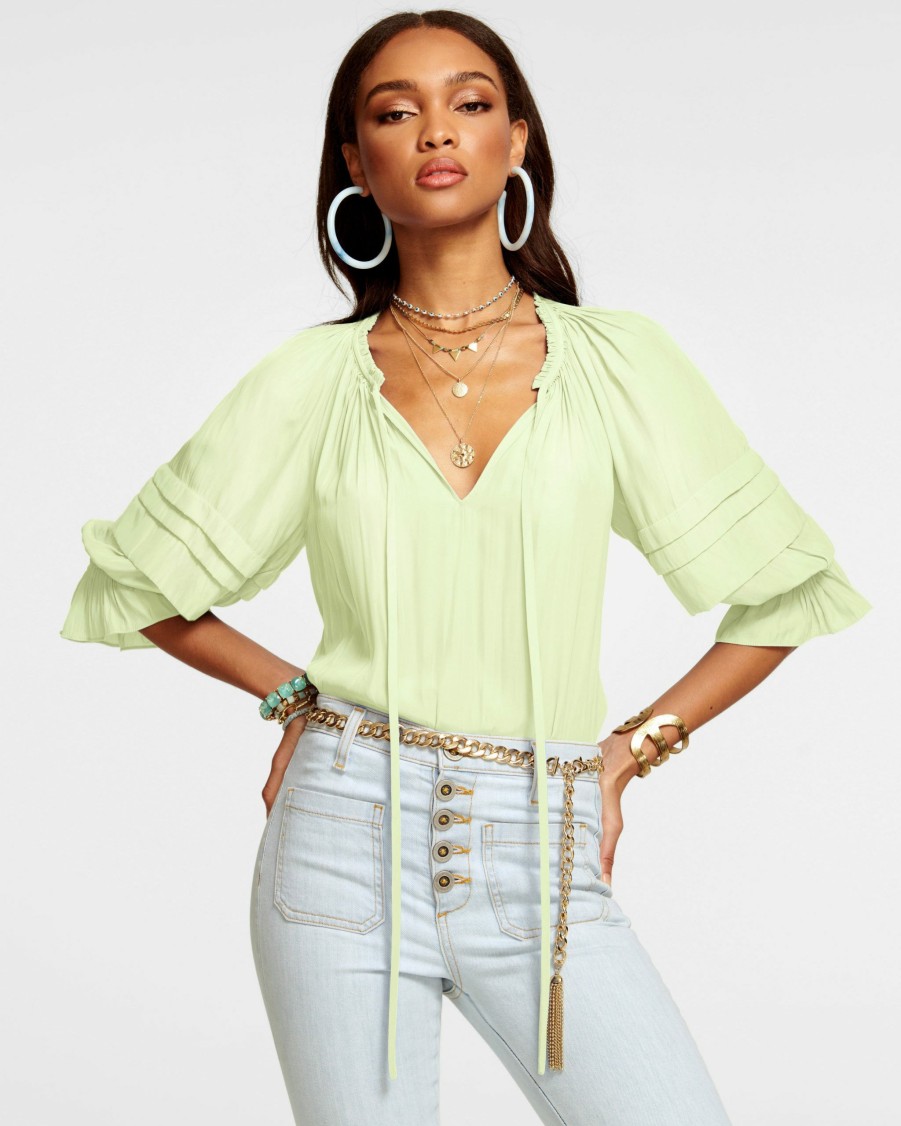 Clothing Ramy Brook | Ramy Brook Randi Puff Sleeve Top Julep