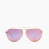 Swim Ramy Brook | Ramy Brook Miami Oversized Aviator Sunglasses Shop All Gradient Pink