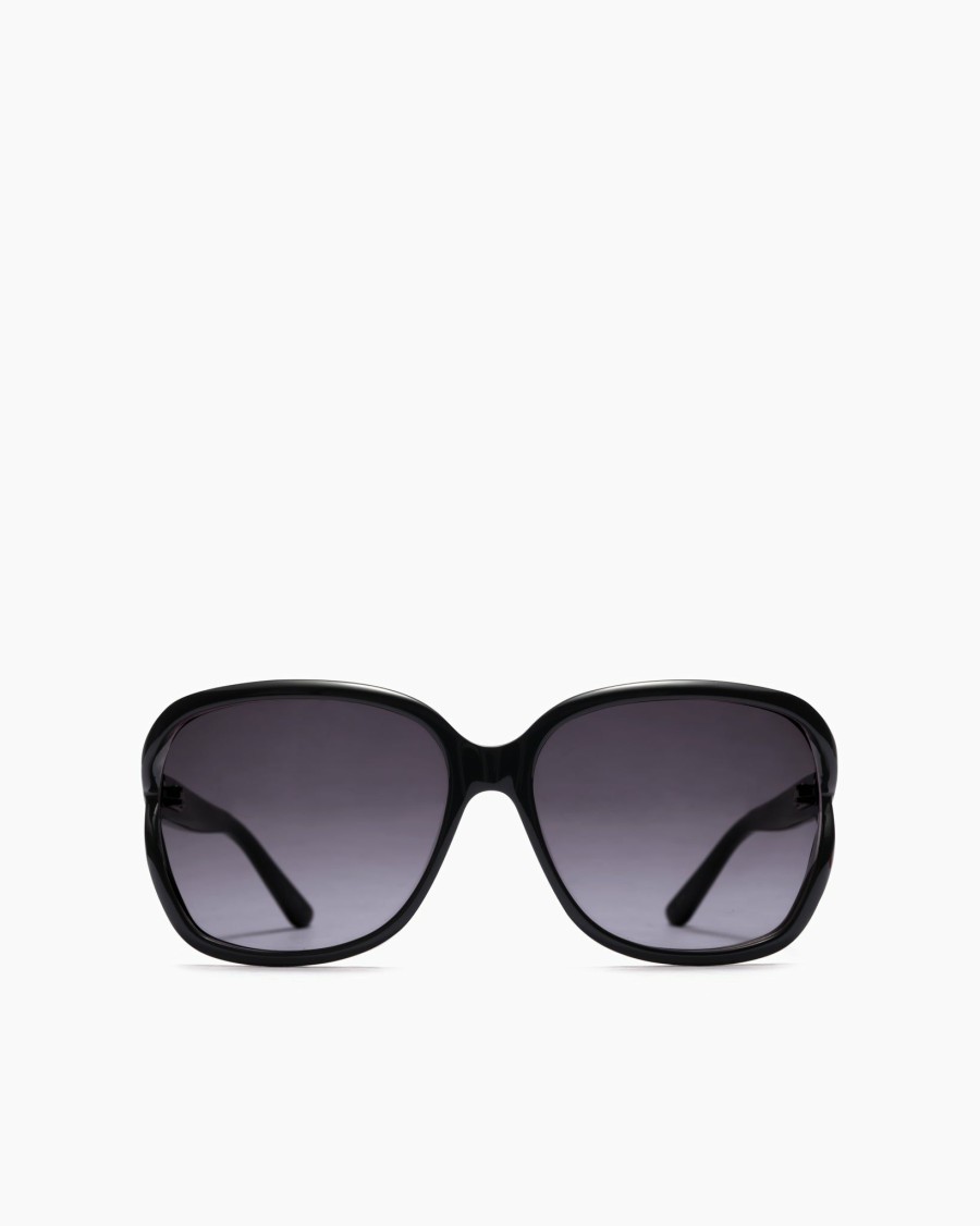 Swim Ramy Brook | Ramy Brook Capri Square Sunglasses Shop All Classic Black