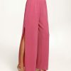 Swim Ramy Brook | Ramy Brook Knit Athena Palazzo Pant Bright Pink