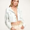 Clothing Ramy Brook | Ramy Brook Scheana Cropped Jacket Chambray