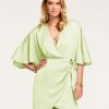 Dresses Ramy Brook | Ramy Brook Alexis Wrap Mini Dress All New Arrivals Julep