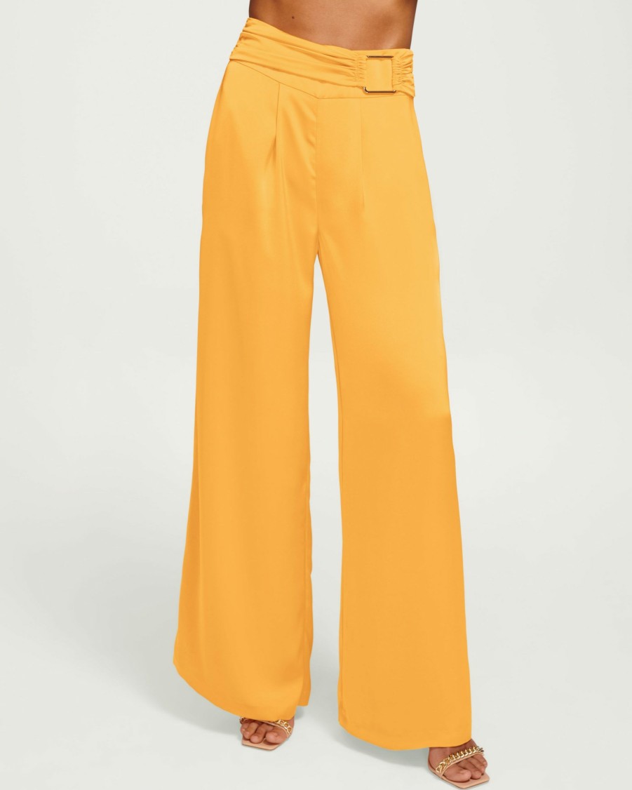 Dresses Ramy Brook | Ramy Brook Jordan Wide Leg Pant Radiant Yellow