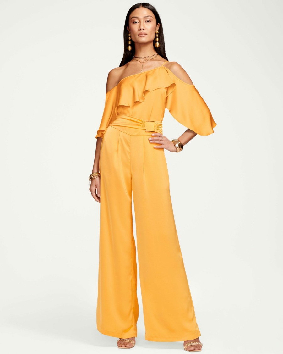 Dresses Ramy Brook | Ramy Brook Jordan Wide Leg Pant Radiant Yellow