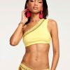 Swim Ramy Brook | Ramy Brook Riley Bikini Top New Swim Pineapple