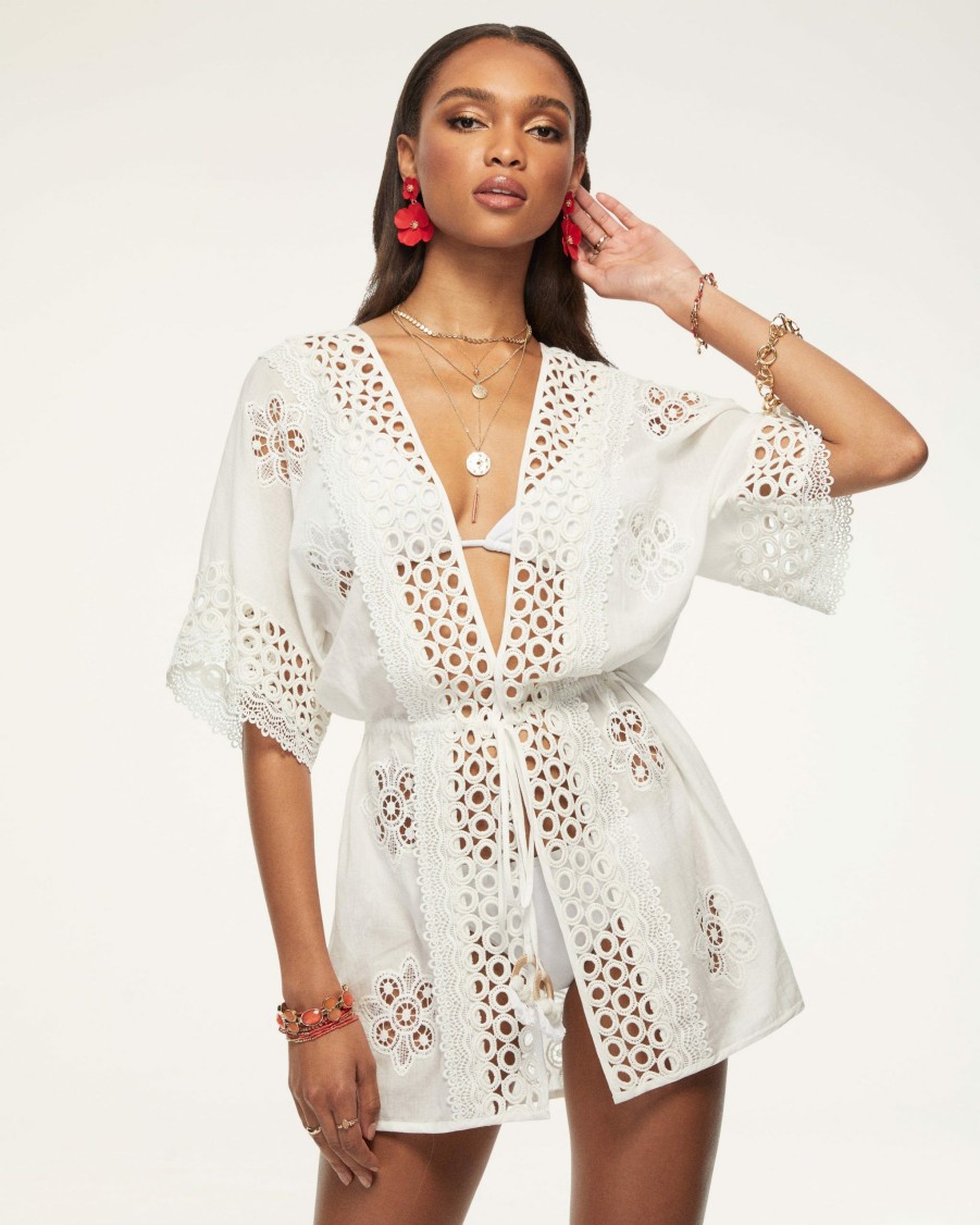 Swim Ramy Brook | Ramy Brook Shop All Delphine Crochet Mini Dress White