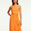 Dresses Ramy Brook | Ramy Brook All New Arrivals Nicola One-Shoulder Maxi Dress Zinnia