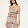 Swim Ramy Brook | Ramy Brook Printed Calista Coverup Maxi Dress Shop All Python Print