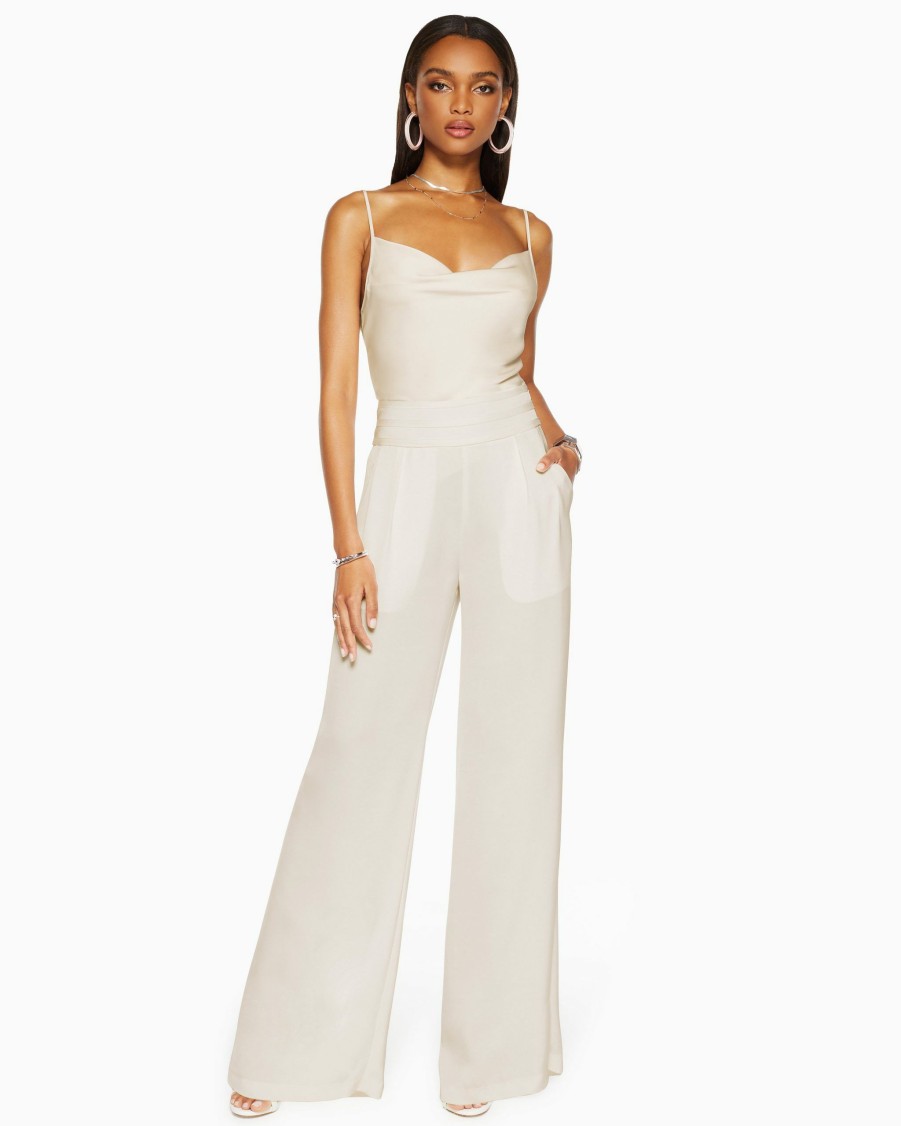 Dresses Ramy Brook | Ramy Brook Shop All Joss Wide Leg Pant Bone