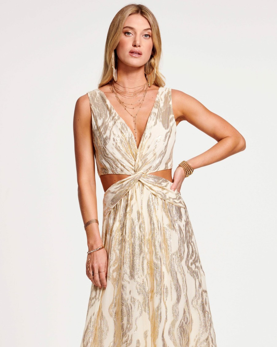 Dresses Ramy Brook | Ramy Brook Irene Cutout Maxi Dress All New Arrivals Ivory