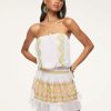 Swim Ramy Brook | Ramy Brook Alissa Coverup Mini Dress White