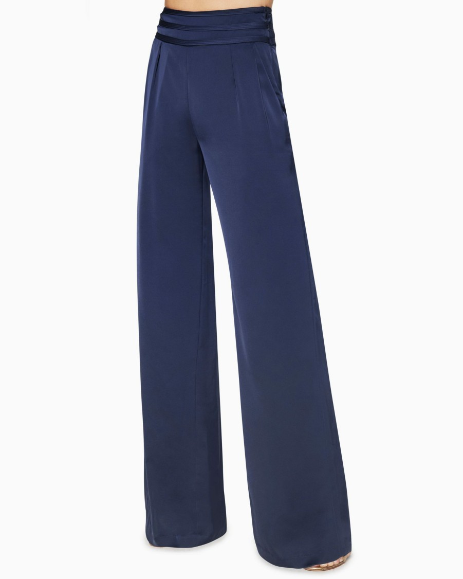 Clothing Ramy Brook | Ramy Brook Joss Wide Leg Pant Navy