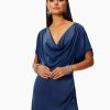 Clothing Ramy Brook | Ramy Brook Dorothy Cowl Neck Top Shop All Navy