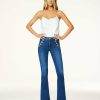 Clothing Ramy Brook | Ramy Brook All New Arrivals Helena High-Rise Flare Jean Medium Wash