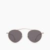 Swim Ramy Brook | Ramy Brook Tulum Round Sunglasses Shop All Solid Smoke