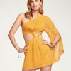 Dresses Ramy Brook | Ramy Brook Henrietta Cutout Mini Dress Radiant Yellow