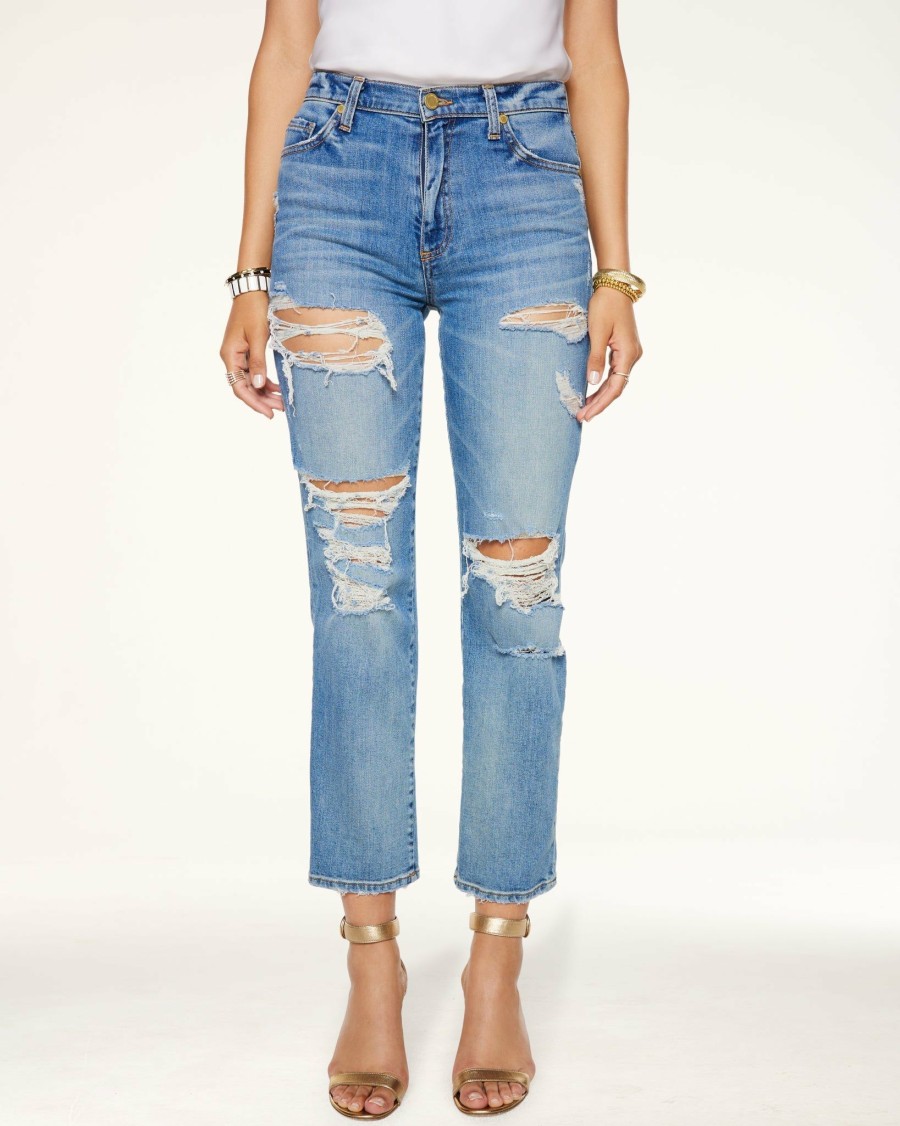 Clothing Ramy Brook | Ramy Brook Shop All Adriana High-Rise Ripped Jean Nolita Wash