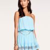 Dresses Ramy Brook | Ramy Brook Mercy Strapless Mini Dress Sky