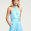 Dresses Ramy Brook | Ramy Brook Layla Halter Tank Top Sky