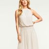 Dresses Ramy Brook | Ramy Brook Audrey Smocked Midi Dress Shop All Sandstone