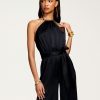 Dresses Ramy Brook | Ramy Brook Pluto Wide Leg Jumpsuit All New Arrivals Black