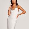 Dresses Ramy Brook | Ramy Brook All New Arrivals Sonny Halter Maxi Dress Ivory