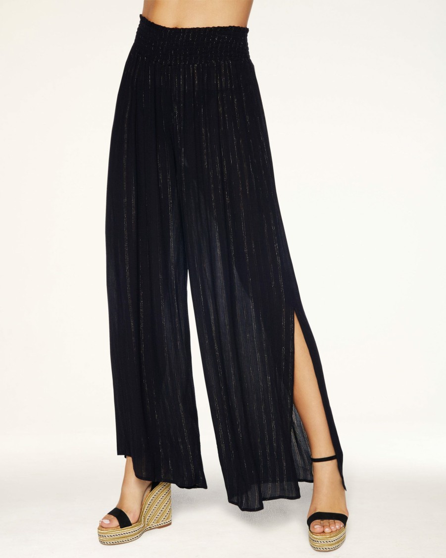 Swim Ramy Brook | Ramy Brook Cruz Palazzo Pant Black