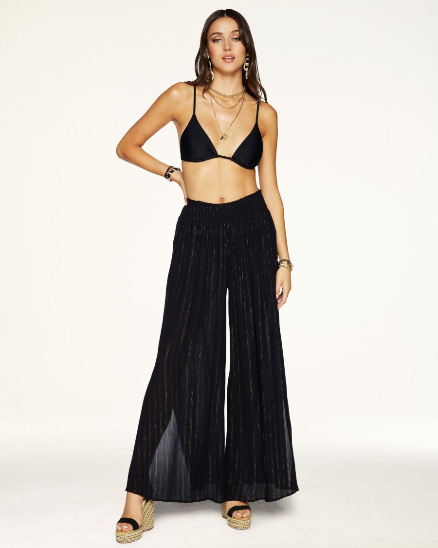 Swim Ramy Brook | Ramy Brook Cruz Palazzo Pant Black