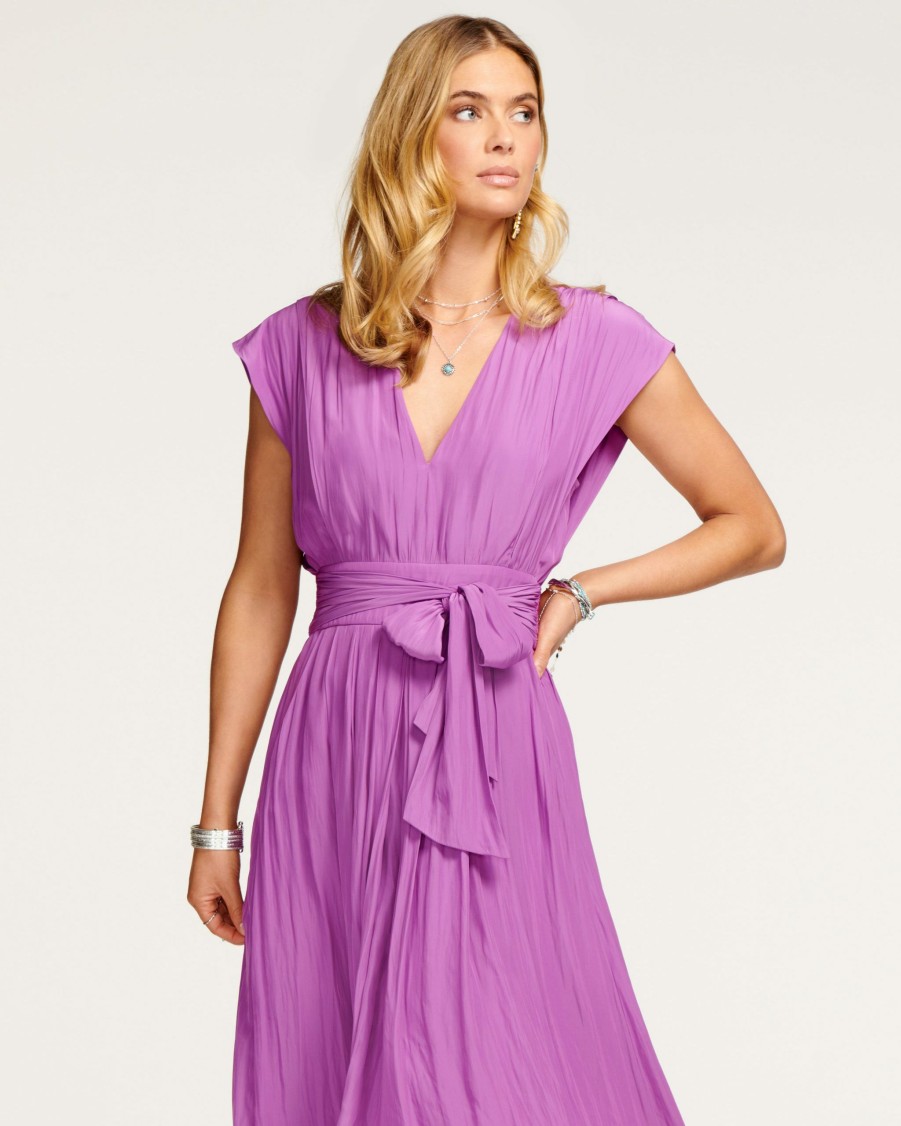 Clothing Ramy Brook | Ramy Brook Rebecca Short Sleeve Maxi Dress Sale Petunia