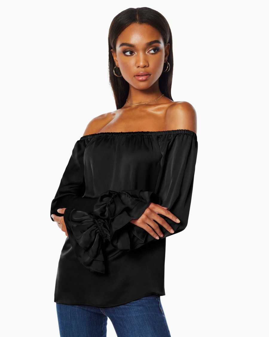 Clothing Ramy Brook | Ramy Brook Shop All Murphy Off-The-Shoulder Top Bone