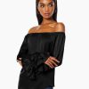 Clothing Ramy Brook | Ramy Brook Murphy Off-The-Shoulder Top Black