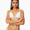 Swim Ramy Brook | Ramy Brook Lalia Triangle Bikini Top Shop All White