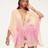 Swim Ramy Brook | Ramy Brook Marisol Coverup Mini Dress Pink