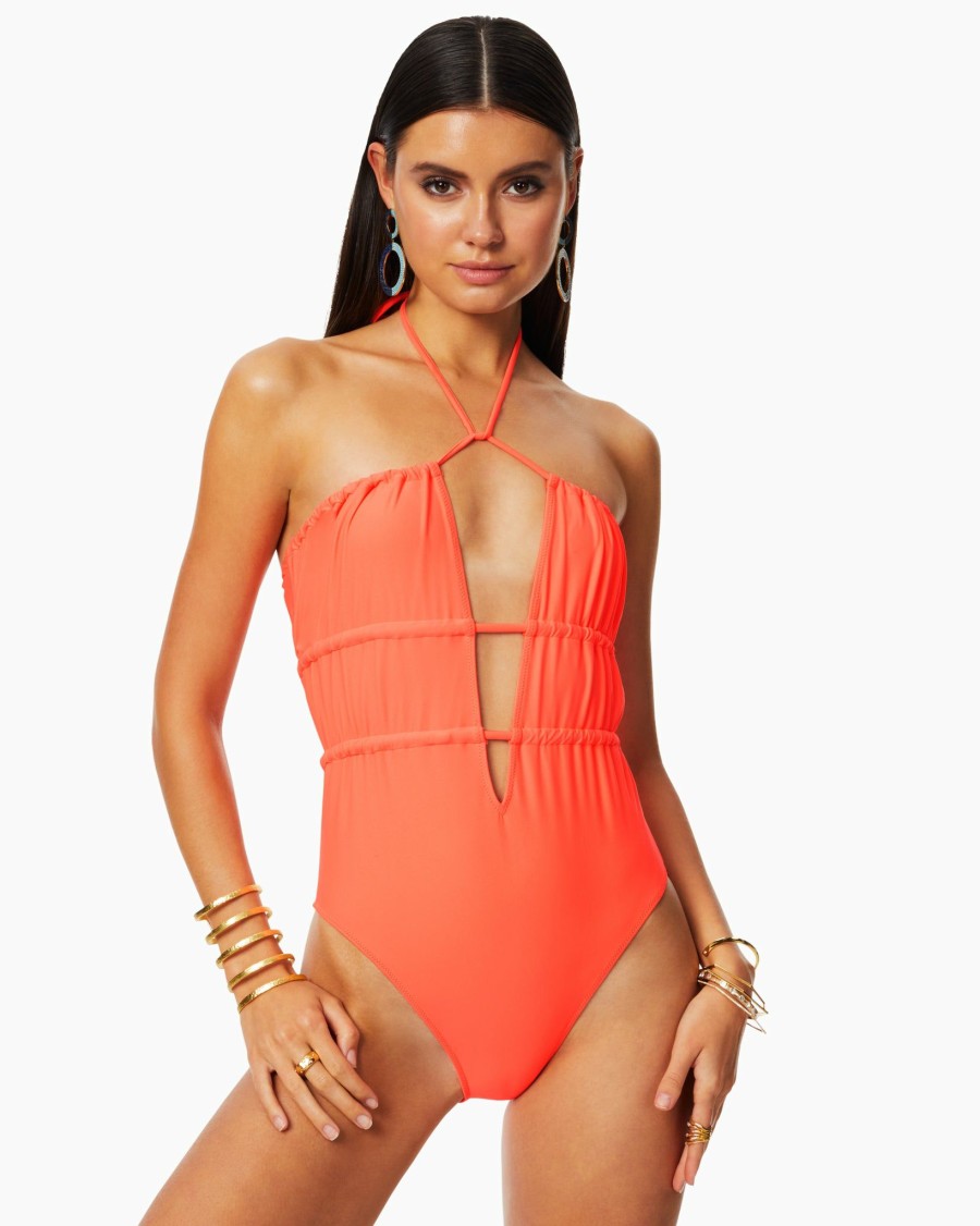 Swim Ramy Brook | Ramy Brook Shop All Marta Strapless One Piece Swimsuit White