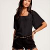 Clothing Ramy Brook | Ramy Brook Exclusive Kit Top All New Arrivals Black