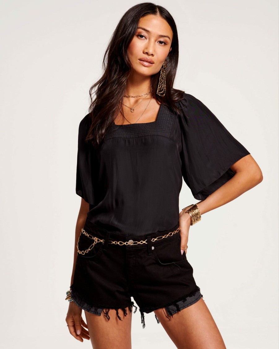 Clothing Ramy Brook | Ramy Brook Exclusive Kit Top All New Arrivals Black