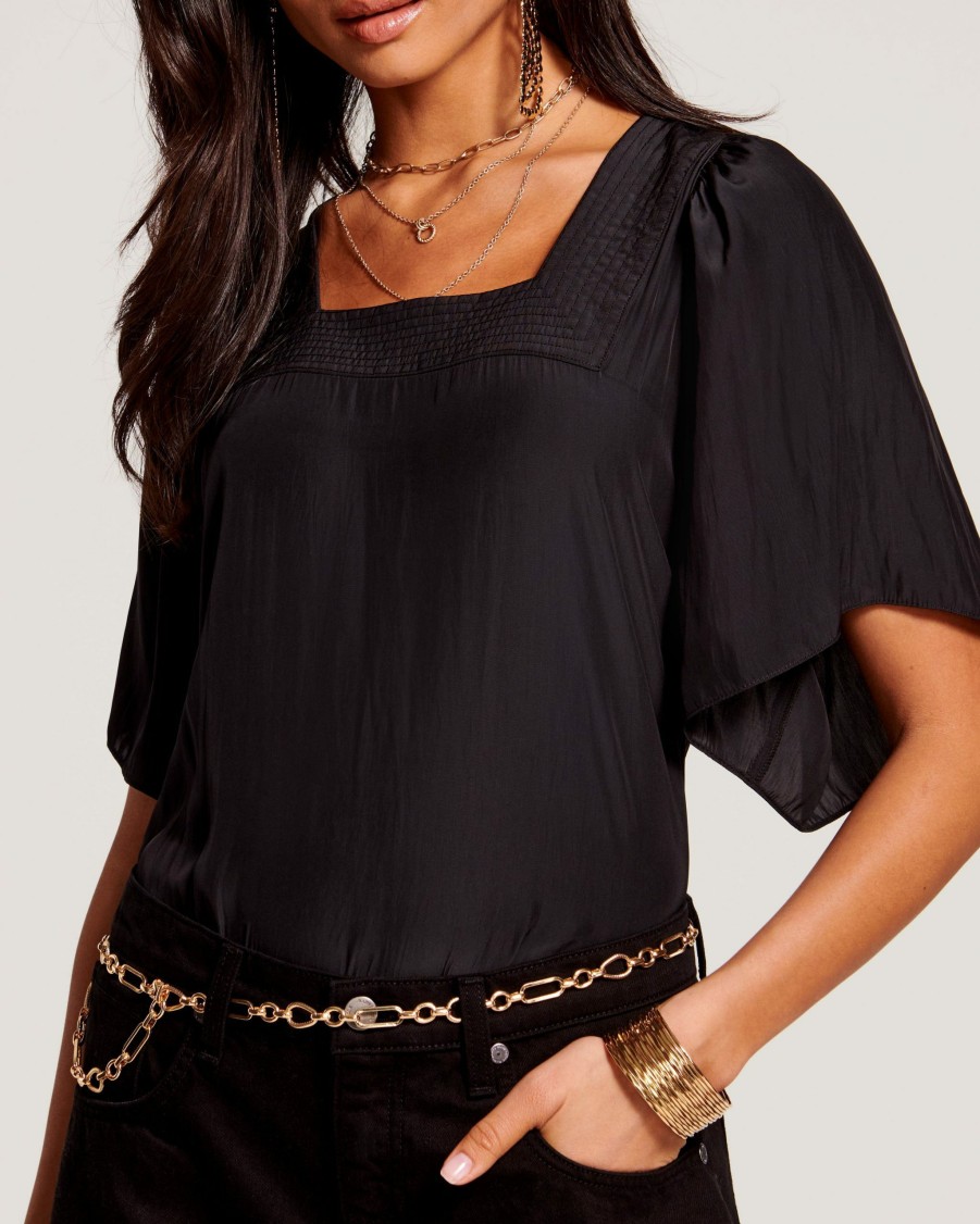 Clothing Ramy Brook | Ramy Brook Exclusive Kit Top All New Arrivals Black