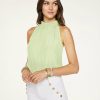 Clothing Ramy Brook | Ramy Brook All New Arrivals Gabby High Neck Tank Top Julep