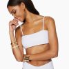 Swim Ramy Brook | Ramy Brook Venice Bandeau Bikini Top White