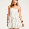 Dresses Ramy Brook | Ramy Brook All New Arrivals Lisa Strapless Mini Dress Ivory