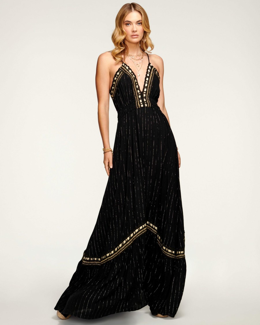 Swim Ramy Brook | Ramy Brook Amy Coverup Maxi Dress All New Arrivals Black