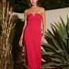 Dresses Ramy Brook | Ramy Brook All New Arrivals Julie Strapless Midi Dress Riviera Pink