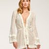 Swim Ramy Brook | Ramy Brook Cecelia Coverup Mini Dress All New Arrivals Neutral